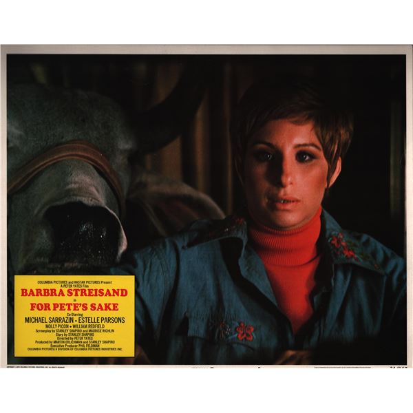 For Pete's Sake original 1974 vintage lobby card