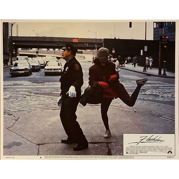Flashdance original 1983 vintage lobby card