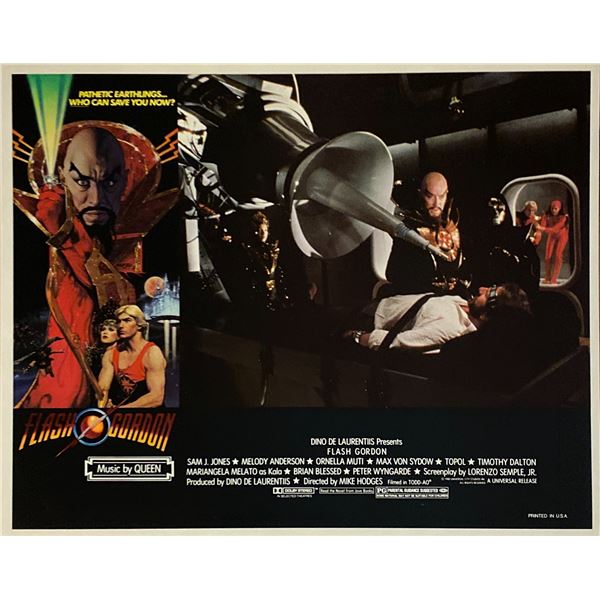 Flash Gordon original 1980 vintage lobby card