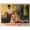 Image 1 : Flame and the Flesh original 1954 vintage lobby card