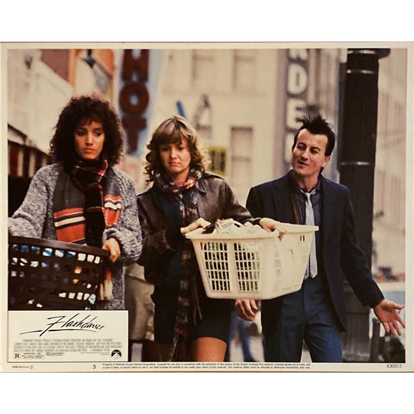 Flashdance original 1983 vintage lobby card