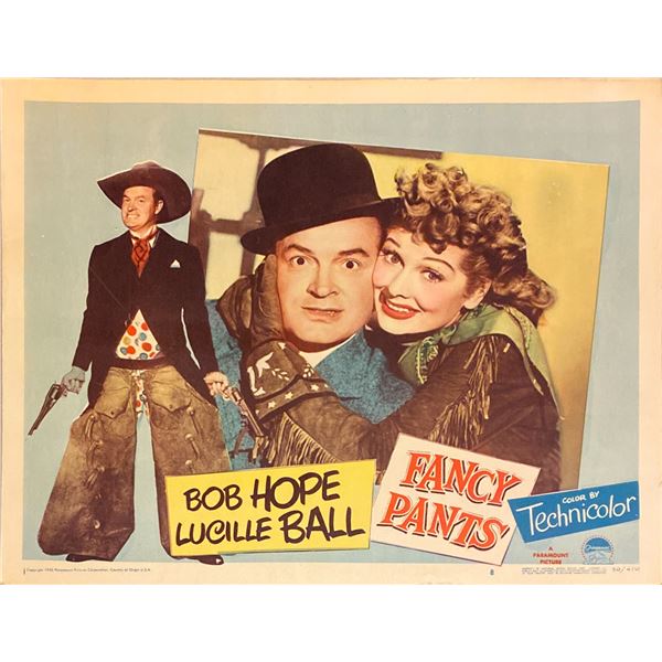 Fancy Pants original 1950 vintage lobby card