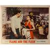 Image 1 : Flame and the Flesh original 1954 vintage lobby card