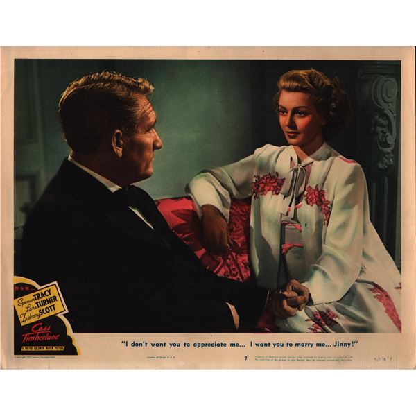 Cass Timberlane original 1947 vintage lobby card