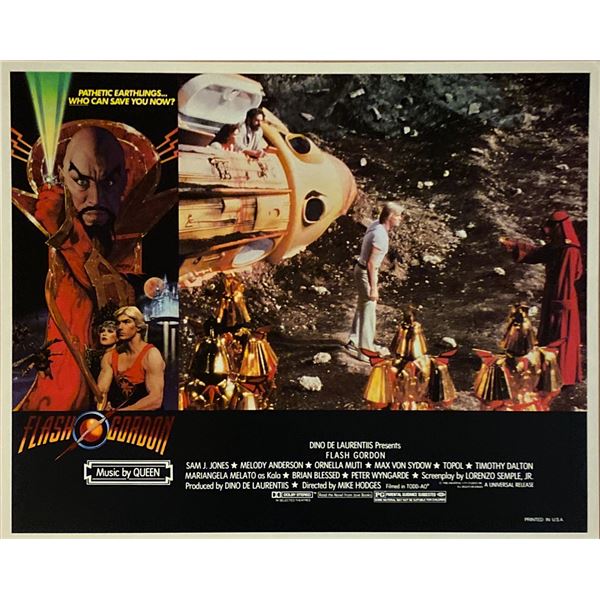 Flash Gordon original 1980 vintage lobby card