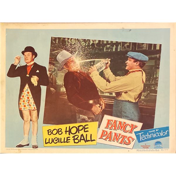 Fancy Pants original 1950 vintage lobby card