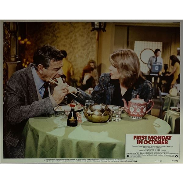 First Monday in October original 1981 vintage lobby card