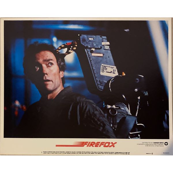 Firefox original 1982 vintage lobby card