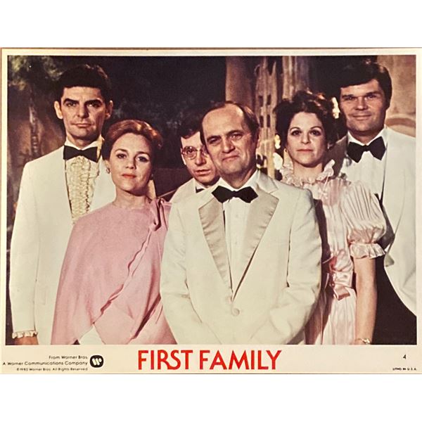 First Family original 1980 vintage lobby card