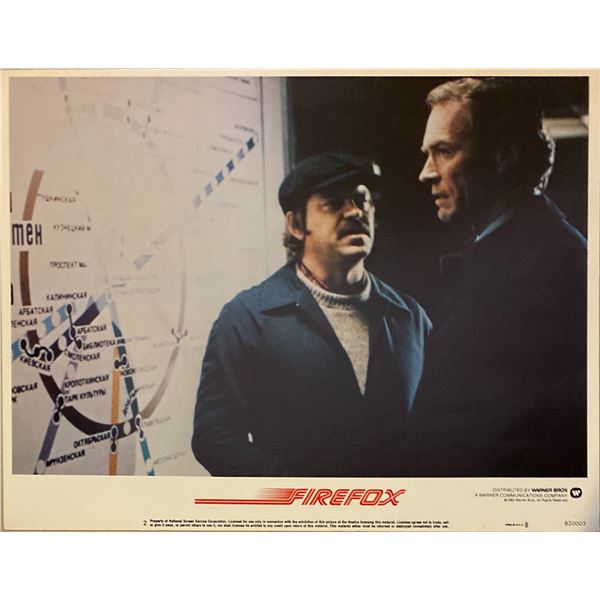 Firefox original 1982 vintage lobby card