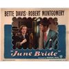Image 1 : June Bride original 1948 vintage lobby card