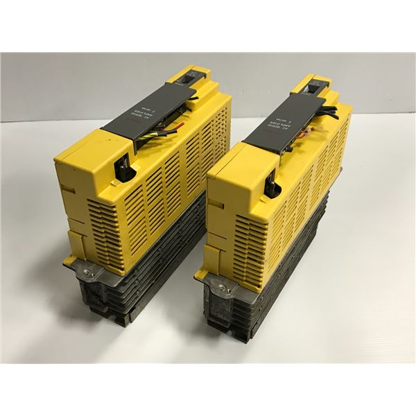 (2) FANUC A06B-6066-H004 SERVO AMPLIFIER
