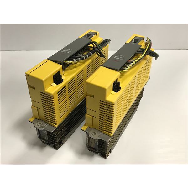 (2) FANUC A06B-6066-H006 SERVO AMPLIFIER