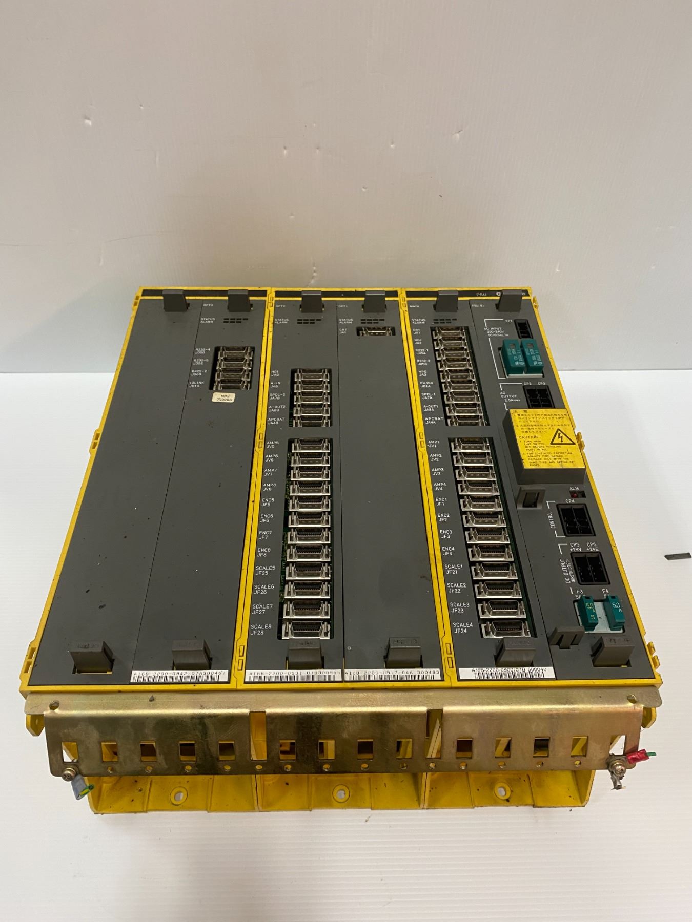 FANUC RACK WITH CARDS