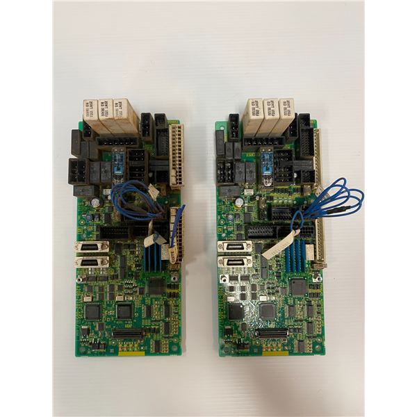 (2) FANUC A20B-2102-005 CARDS