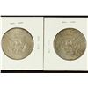 Image 2 : 2-1964-D 90% SILVER KENNEDY HALF DOLLARS