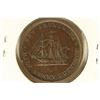 Image 2 : 1854 NEWBRUNSWICK HALF PENNY CURRENCY