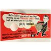 Image 2 : NIFTY OLD ADVERTISING PIECE 1923-S PEACE SILVER