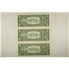 Image 2 : 3-2003-A $1 FRN'S LOW CONSECUTIVE SERIAL 'S UNC