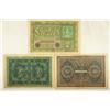 Image 2 : 3 PIECES OF GERMAN CURRENCY 1914-50 MARKS & 2-