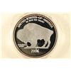 Image 2 : .999 1 OZ. FINE SILVER PROOF ROUND 2004 INDIAN /