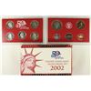 Image 2 : 2002 US SILVER PROOF SET (WITH BOX)