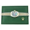 Image 4 : Rolex Mens 2 Tone Tahitian MOP Diamond 36MM Datejust Wristwatch Oyster Perpetual
