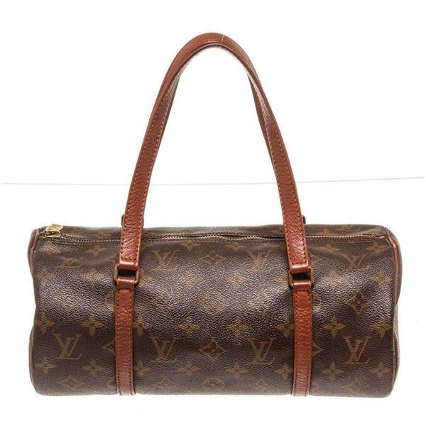 Louis Vuitton Brown Vintage Papillon Shoulder Bag