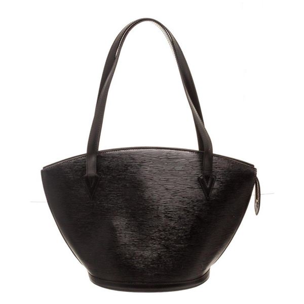 Louis Vuitton Black St. Jacques GM Tote Bag
