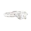 Image 1 : 2.00 ctw Moissanite Ring - 14KT White Gold