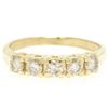 Image 1 : Classic 14kt Yellow Gold 0.75 ctw Diamond Wedding Band