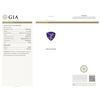 Image 4 : 14KT White Gold 11.31 ctw GIA Certified Tanzanite and Diamond Pendant With Chain