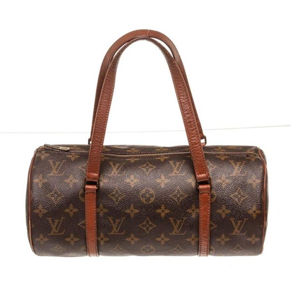 Louis Vuitton Brown Vintage Papillon Shoulder Bag