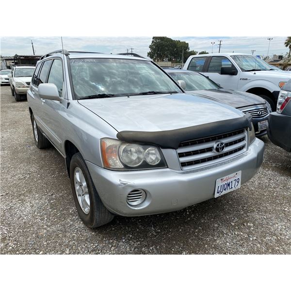 2001 Toyota Highlander