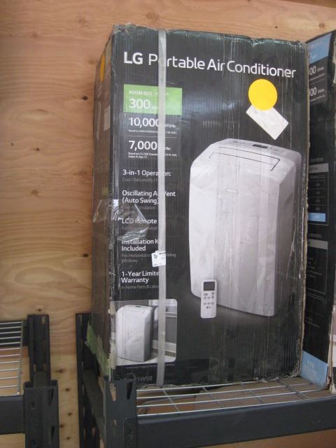 LG PORTABLE AC UNIT 300 SQ FT LP0721WSB
