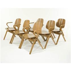 Joe Atkinson Group of 6 chairs