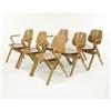 Image 1 : Joe Atkinson Group of 6 chairs