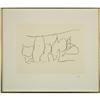 Image 1 : Robert Motherwell "Mexio City Personages III" (from Three Poems by Octavio Paz)