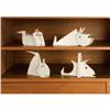Image 1 : Gambone Group of 4 small glazed ceramic figures
