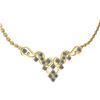 Image 1 : Certified 1.31 Ctw Diamond VS/SI1 Necklace 18K Yellow G