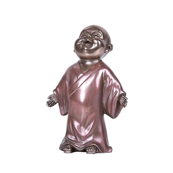 SMALL BUDDHIST MONK FIGURINE