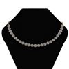 Certified 12.07 Ctw Diamond (VS-SI1/G-H) Necklace 14K Y