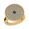 Image 1 : Certified 1.15 Ctw I2/I3 Treated Fancy Blue And White D