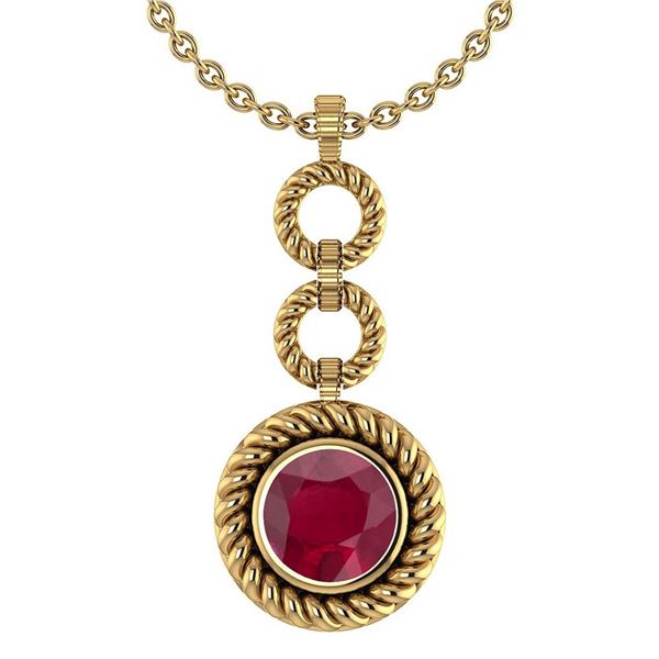 Certified 6.84 Ctw Ruby Necklace For womens New Express