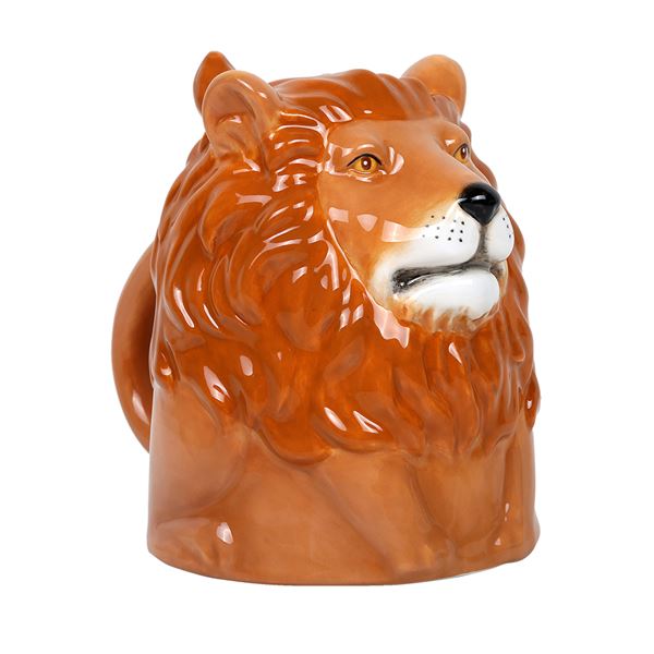 LION TOPSY TURVY MUG