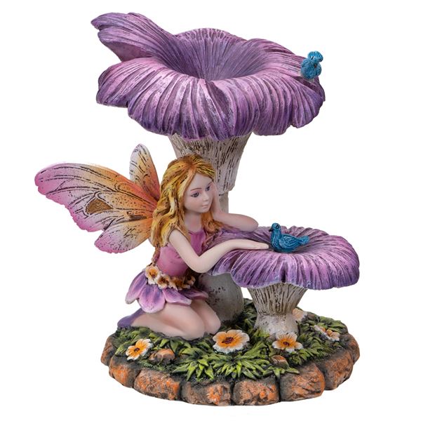 FAIRY RESTING UNDER FLOWER