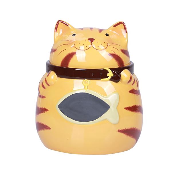 CAT COOKIE JAR