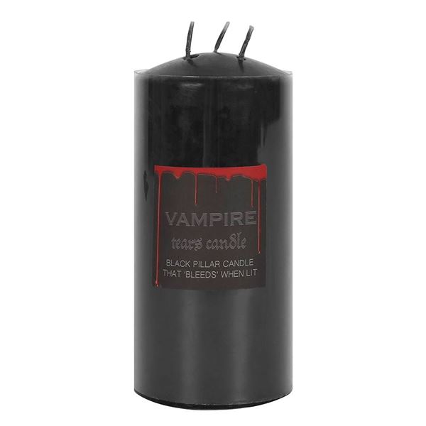 INCH VAMPIRE TEARS PILLAR CANDLE