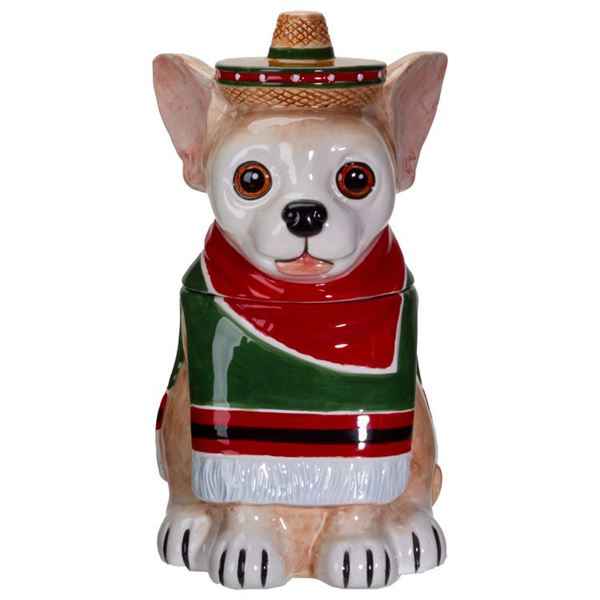 CHIHUAHUA COOKIE JAR