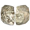 Ancient India: Imperial Magadhan silver punch-marked Karshapana coin (c.400-350 BC), 3.33g.